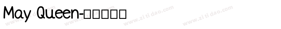 May Queen字体转换